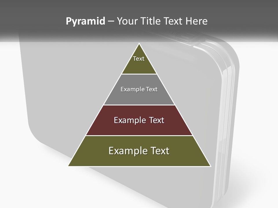 Laptop Small Lock PowerPoint Template