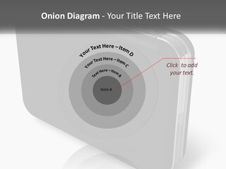 Laptop Small Lock PowerPoint Template