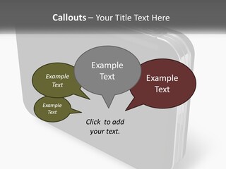 Laptop Small Lock PowerPoint Template