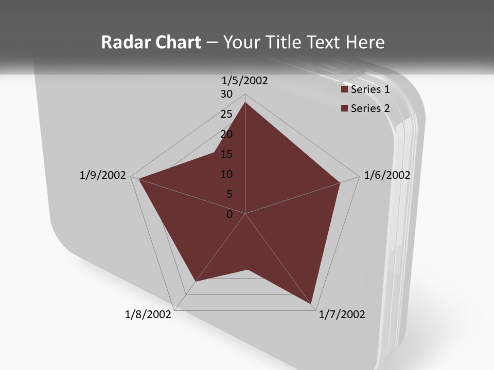 Laptop Small Lock PowerPoint Template