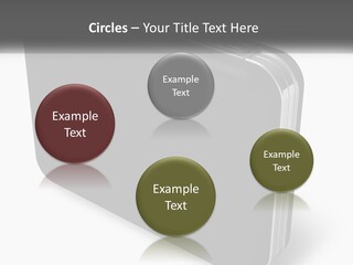 Laptop Small Lock PowerPoint Template