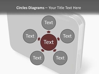 Laptop Small Lock PowerPoint Template