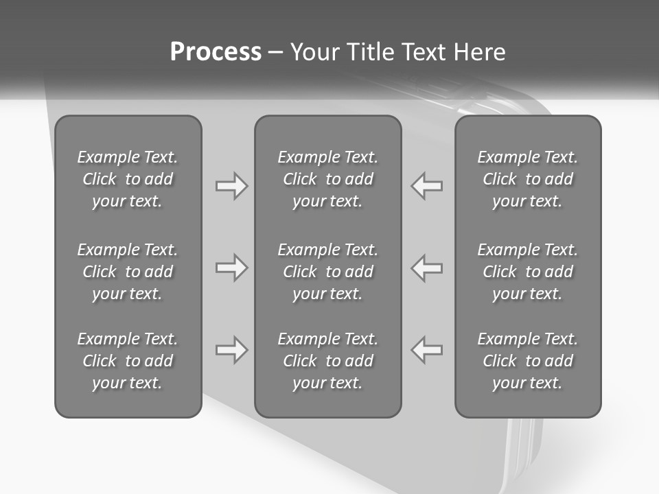 Laptop Small Lock PowerPoint Template