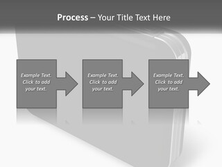 Laptop Small Lock PowerPoint Template