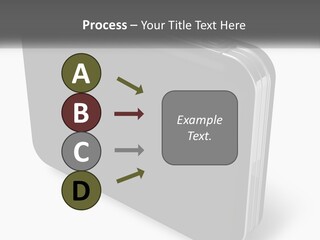 Laptop Small Lock PowerPoint Template