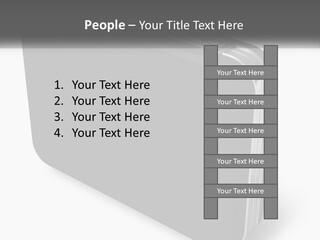 Laptop Small Lock PowerPoint Template