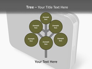 Laptop Small Lock PowerPoint Template