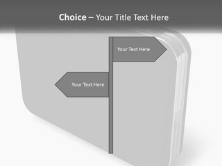 Laptop Small Lock PowerPoint Template