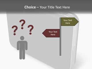 Laptop Small Lock PowerPoint Template