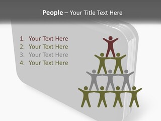 Laptop Small Lock PowerPoint Template