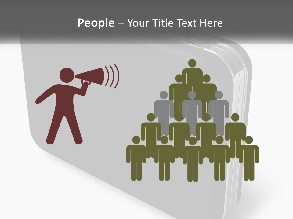 Laptop Small Lock PowerPoint Template