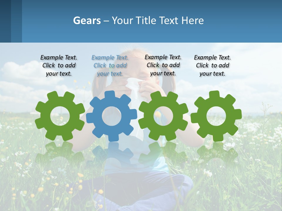 Meadow Allergic Single PowerPoint Template