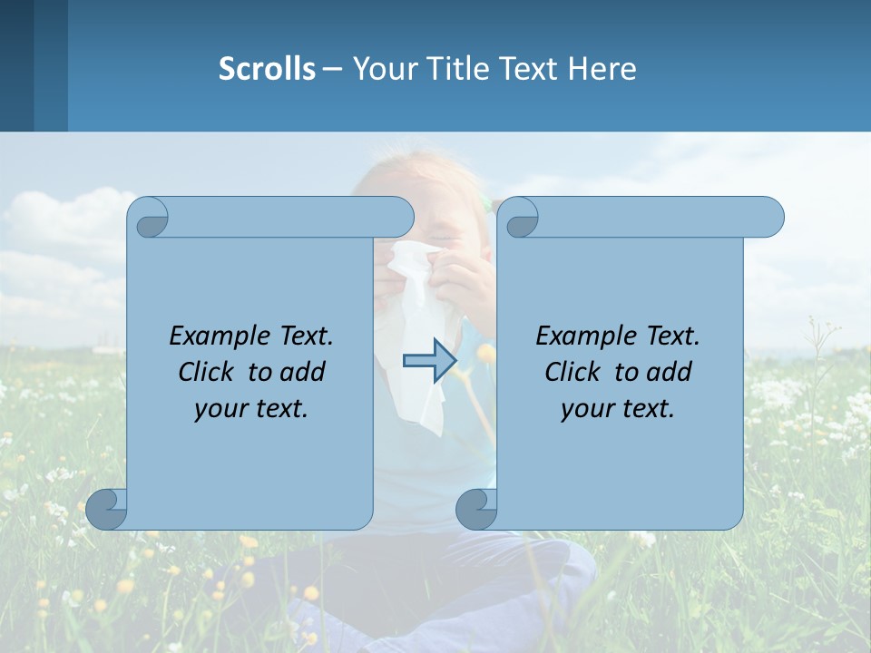 Meadow Allergic Single PowerPoint Template