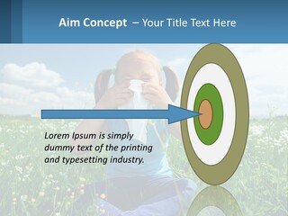 Meadow Allergic Single PowerPoint Template