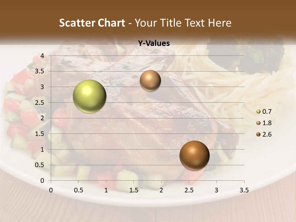 Stirfry Broccoli Portion PowerPoint Template