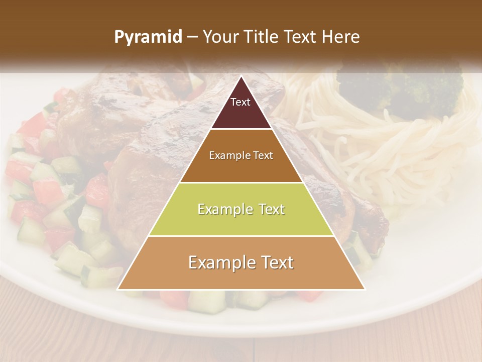 Stirfry Broccoli Portion PowerPoint Template