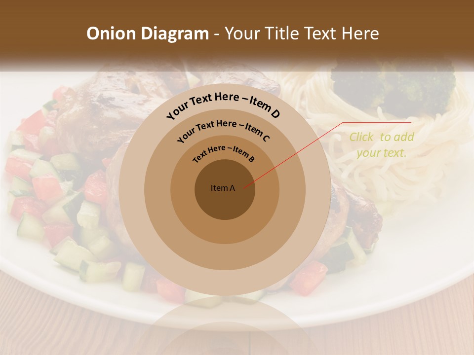 Stirfry Broccoli Portion PowerPoint Template