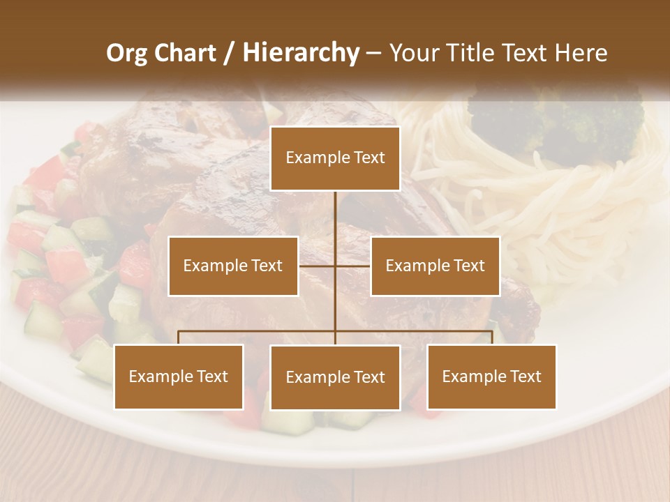 Stirfry Broccoli Portion PowerPoint Template