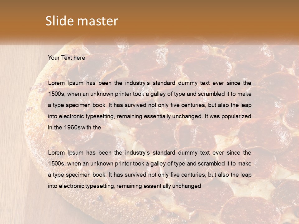 Snack Pepper Scheimpflug PowerPoint Template