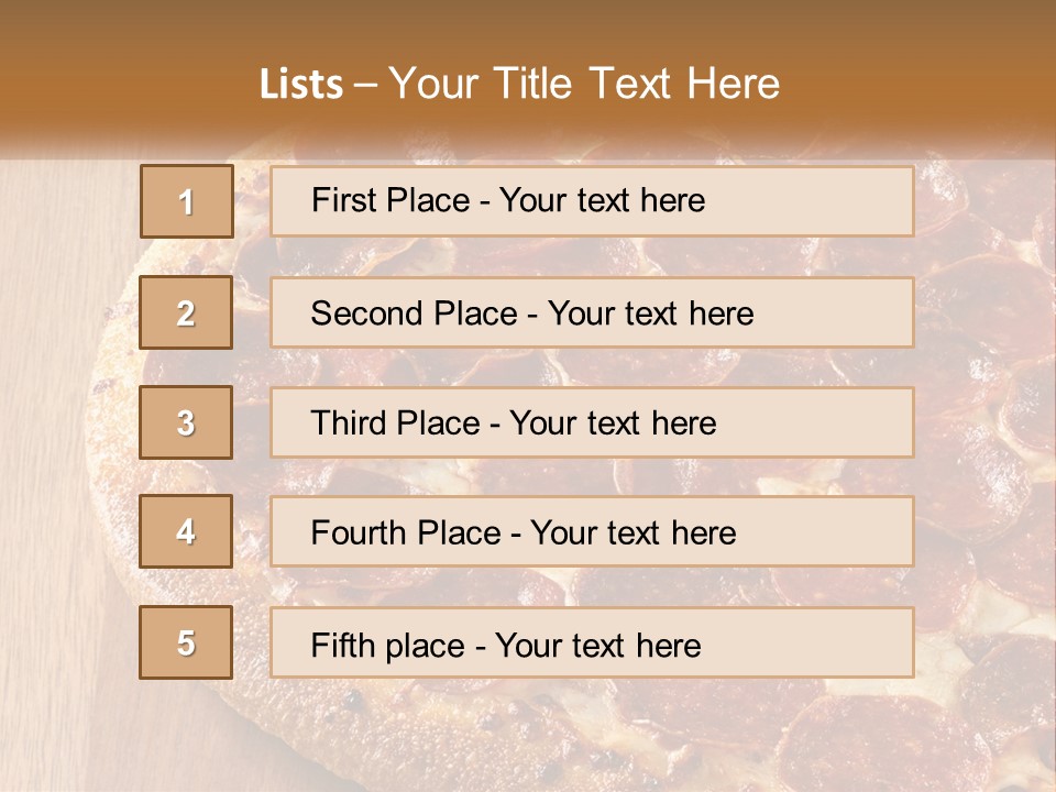 Snack Pepper Scheimpflug PowerPoint Template