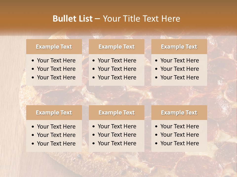 Snack Pepper Scheimpflug PowerPoint Template