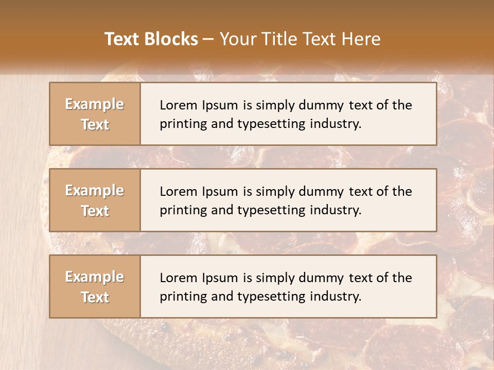 Snack Pepper Scheimpflug PowerPoint Template