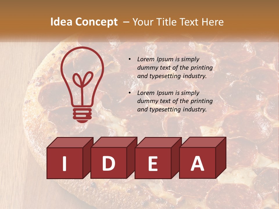 Snack Pepper Scheimpflug PowerPoint Template