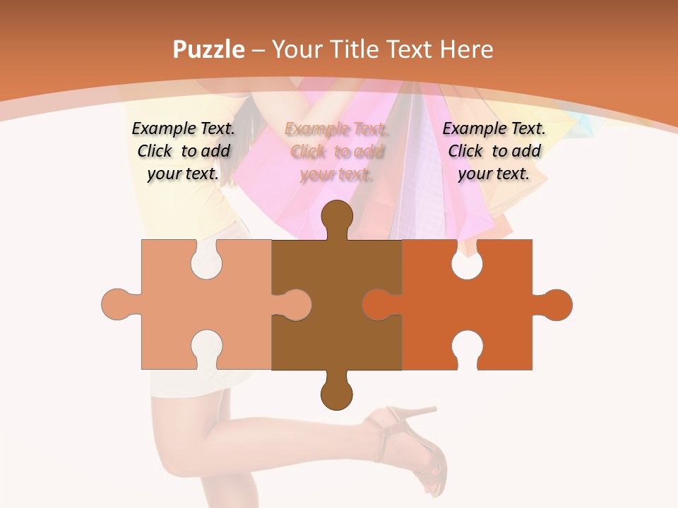 Fashion Happy Person PowerPoint Template