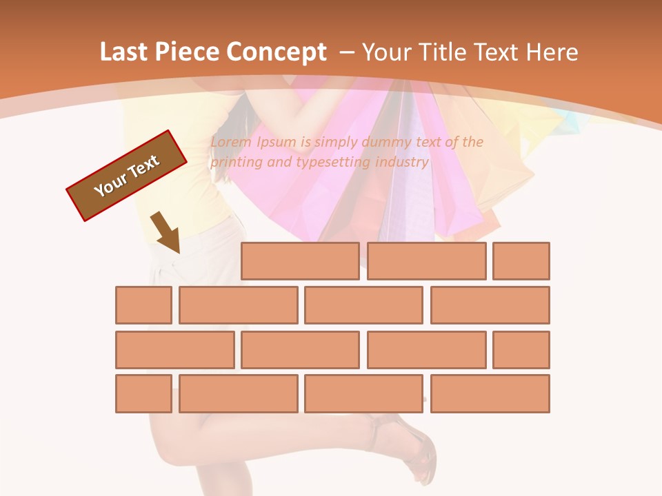 Fashion Happy Person PowerPoint Template