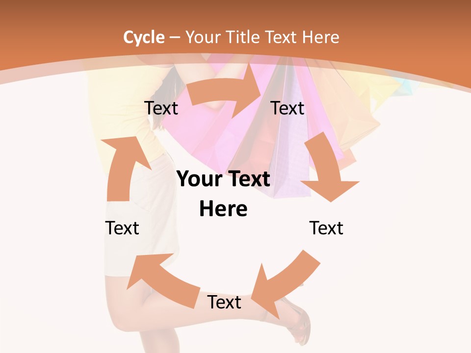 Fashion Happy Person PowerPoint Template