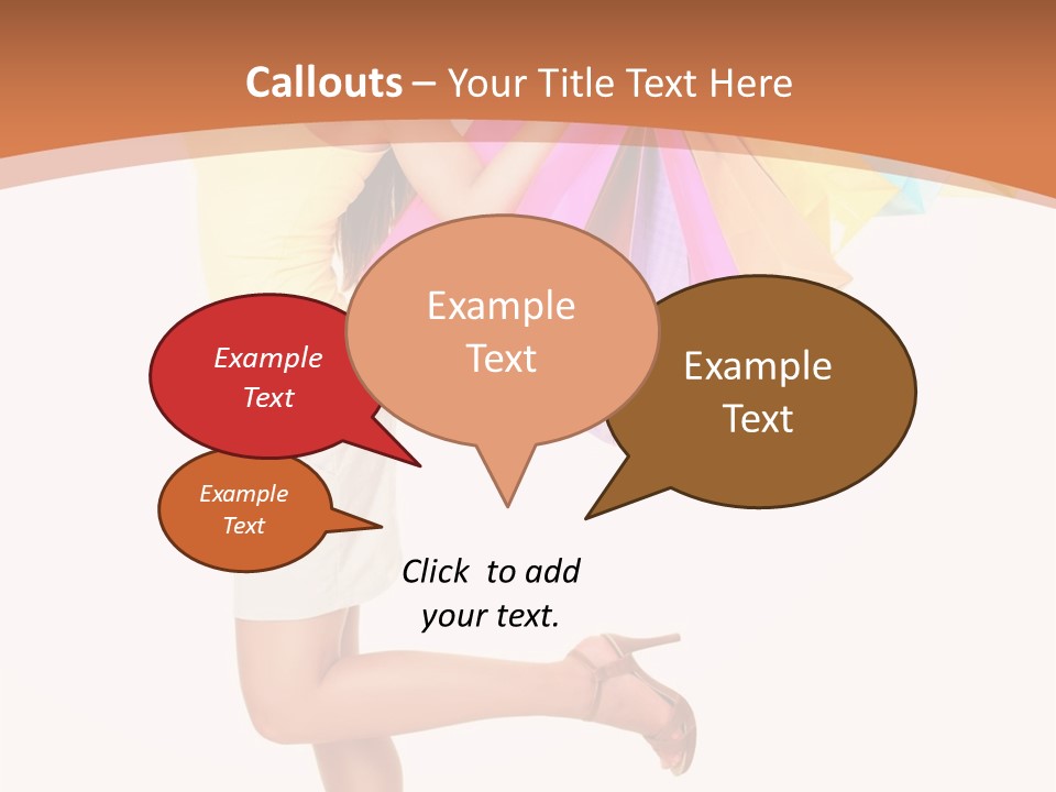 Fashion Happy Person PowerPoint Template