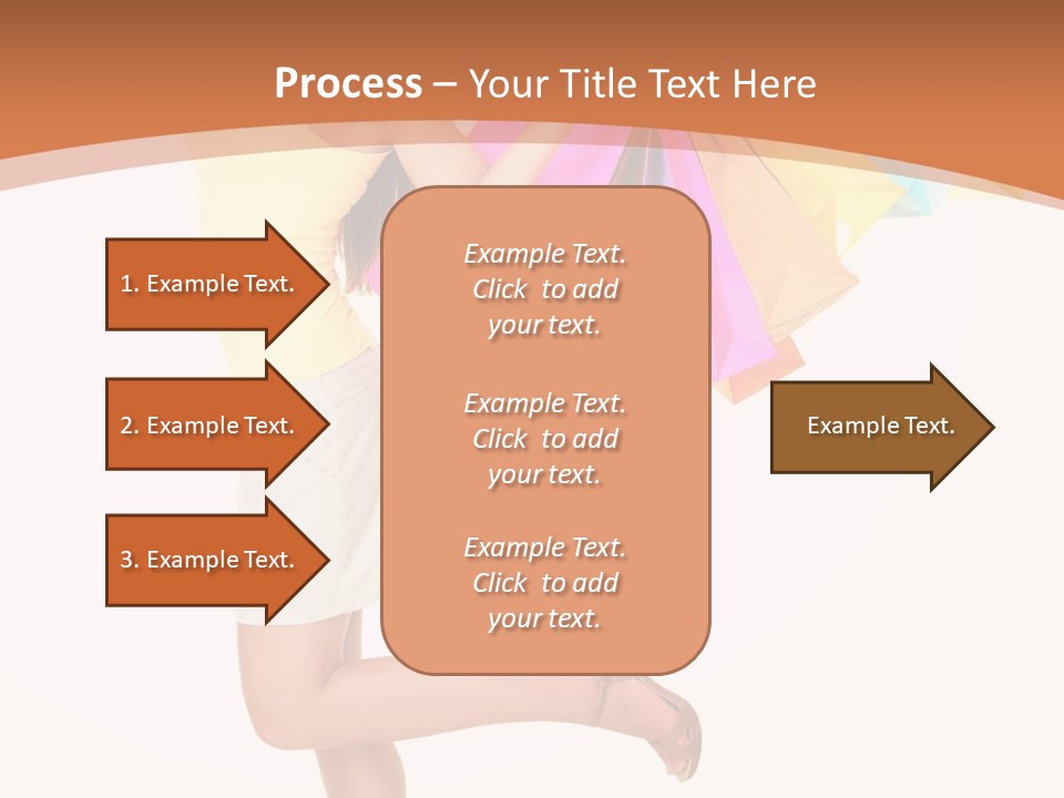 Fashion Happy Person PowerPoint Template