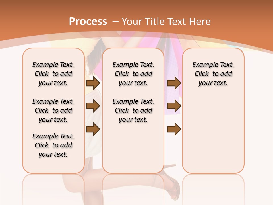 Fashion Happy Person PowerPoint Template