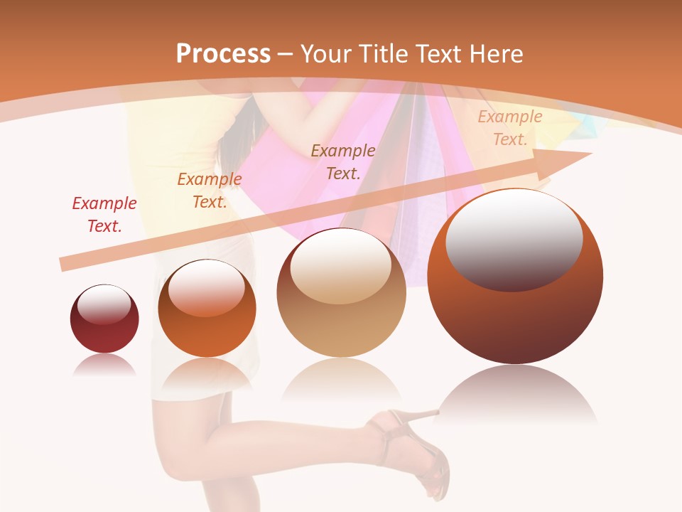 Fashion Happy Person PowerPoint Template