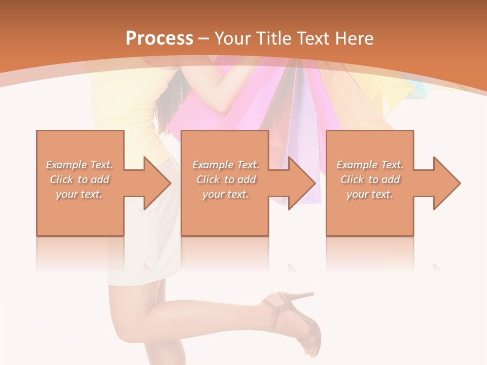 Fashion Happy Person PowerPoint Template