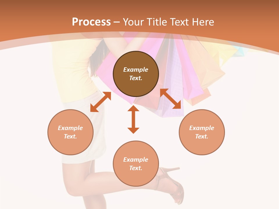 Fashion Happy Person PowerPoint Template