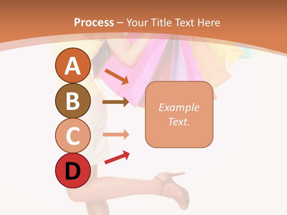 Fashion Happy Person PowerPoint Template