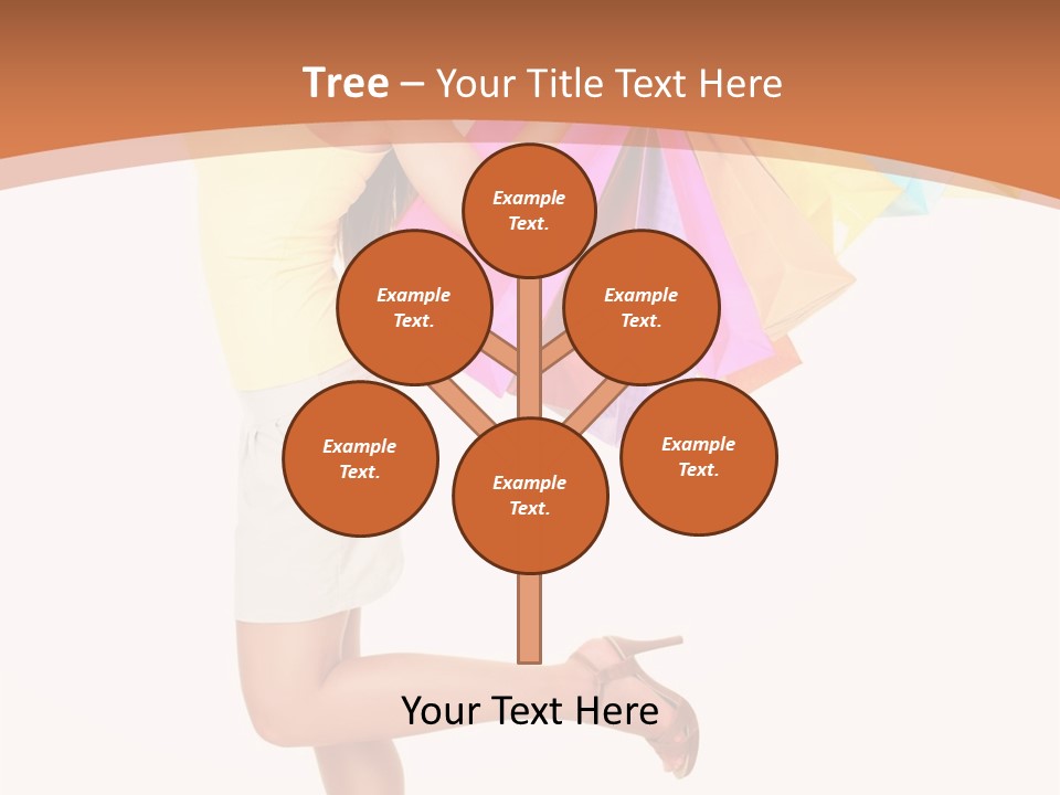 Fashion Happy Person PowerPoint Template