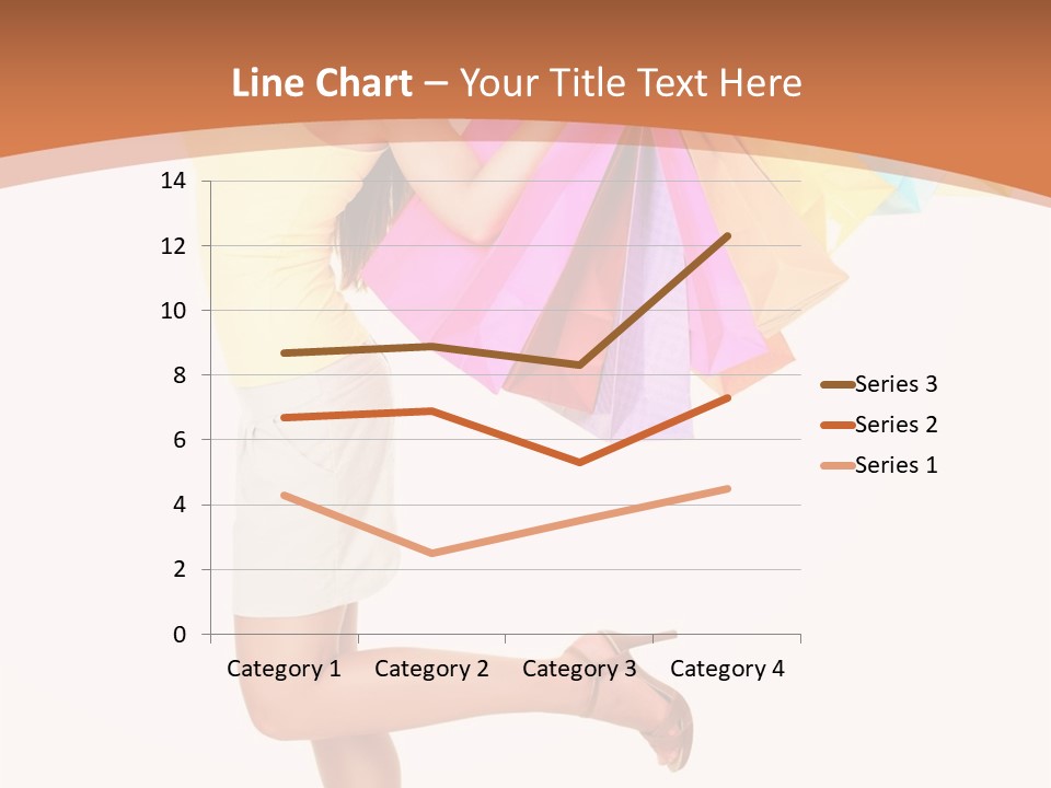 Fashion Happy Person PowerPoint Template