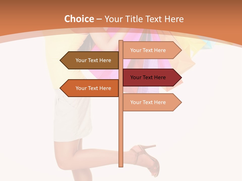 Fashion Happy Person PowerPoint Template