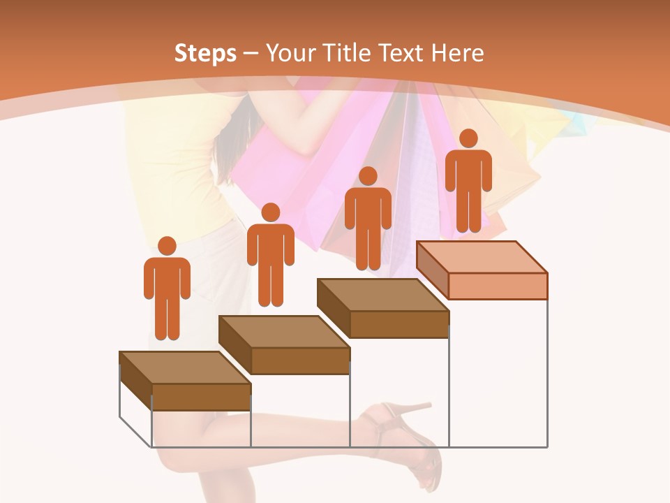 Fashion Happy Person PowerPoint Template