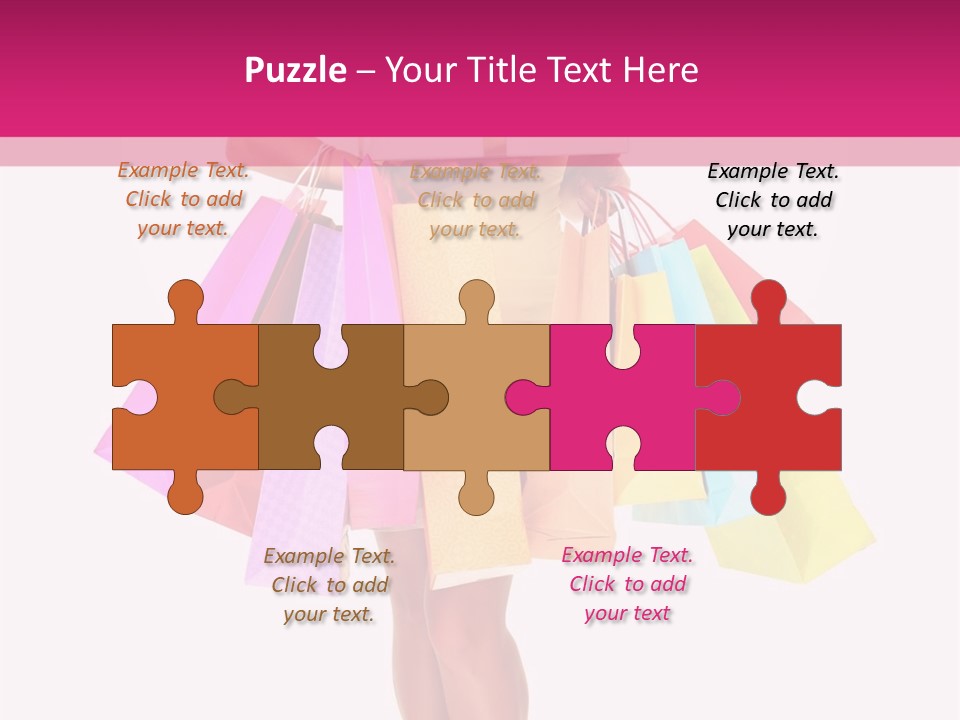 Isolated Ecstatic Expression PowerPoint Template