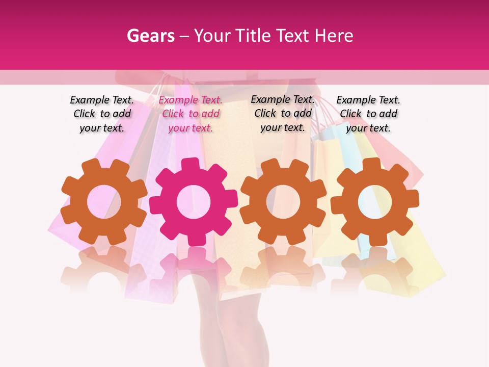 Isolated Ecstatic Expression PowerPoint Template