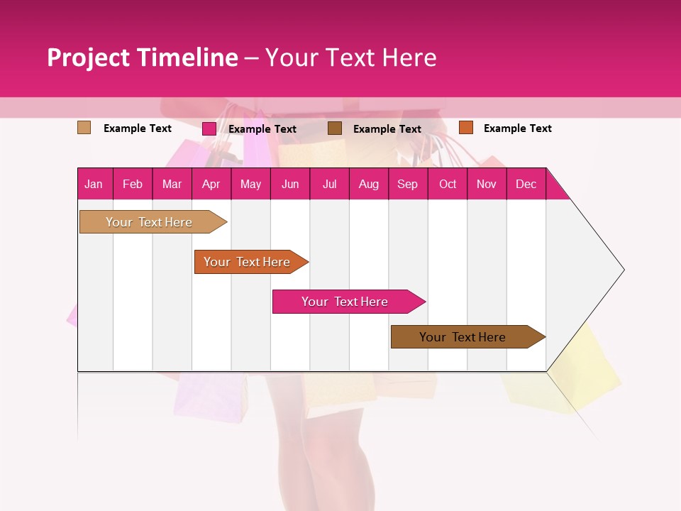 Isolated Ecstatic Expression PowerPoint Template