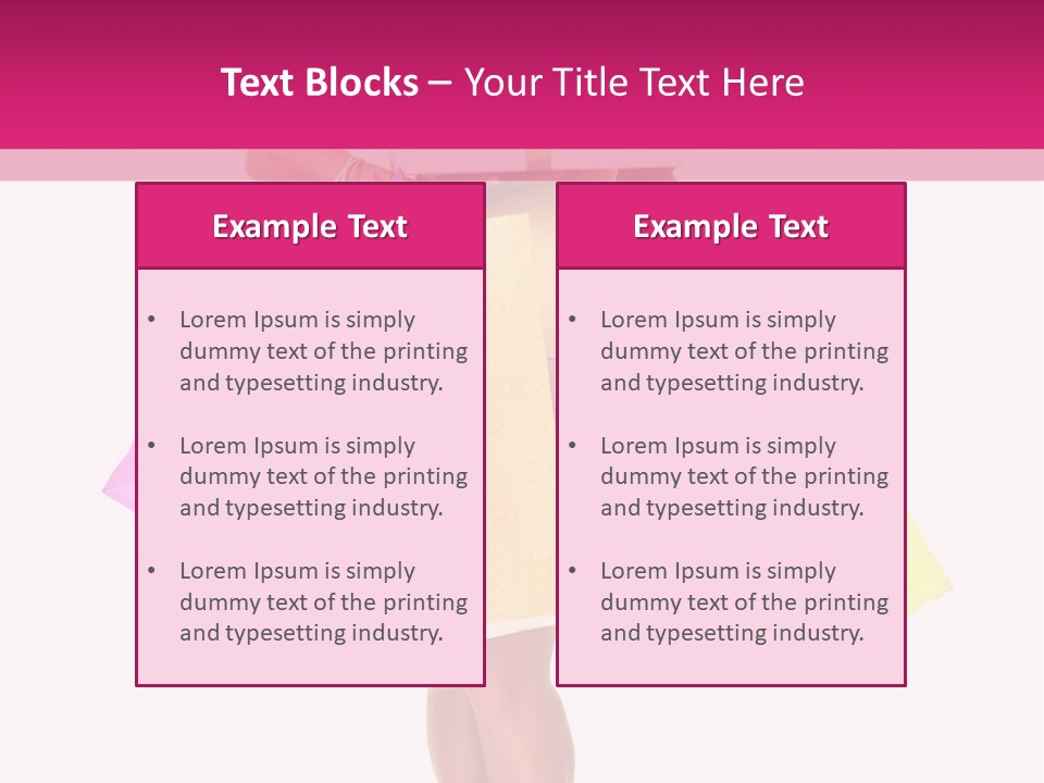 Isolated Ecstatic Expression PowerPoint Template