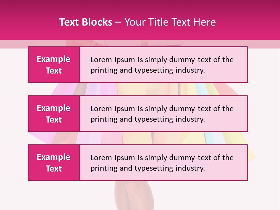 Isolated Ecstatic Expression PowerPoint Template