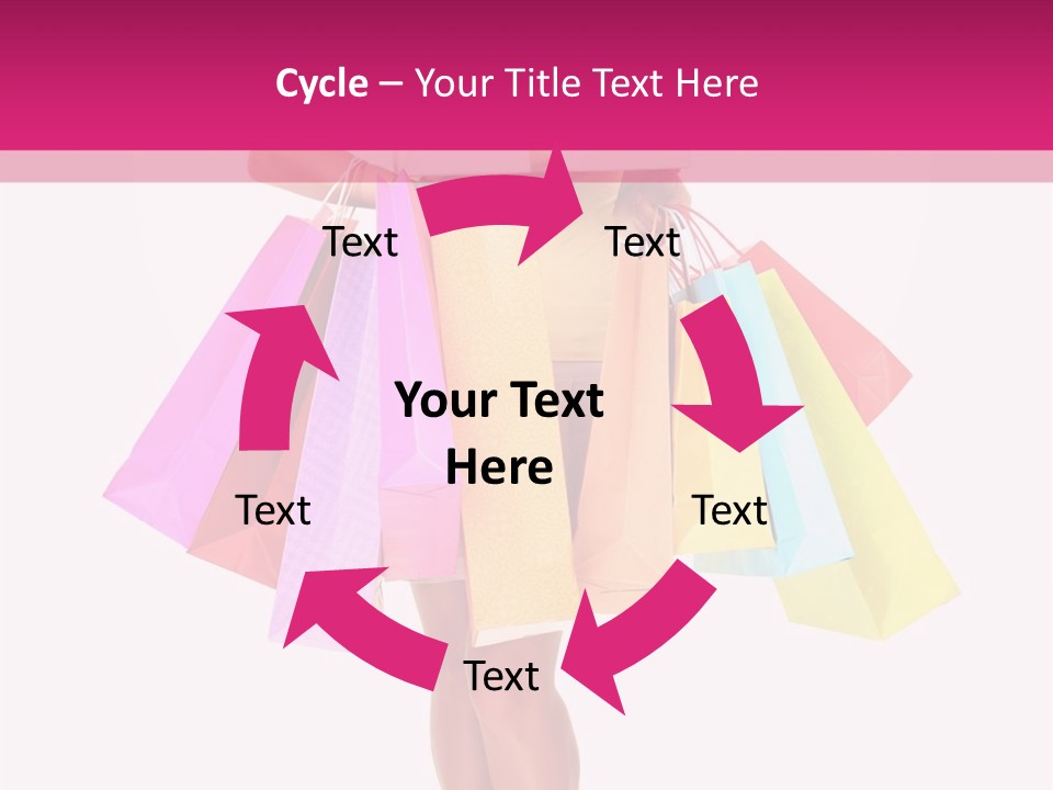 Isolated Ecstatic Expression PowerPoint Template