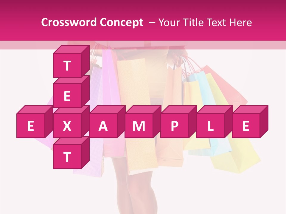 Isolated Ecstatic Expression PowerPoint Template