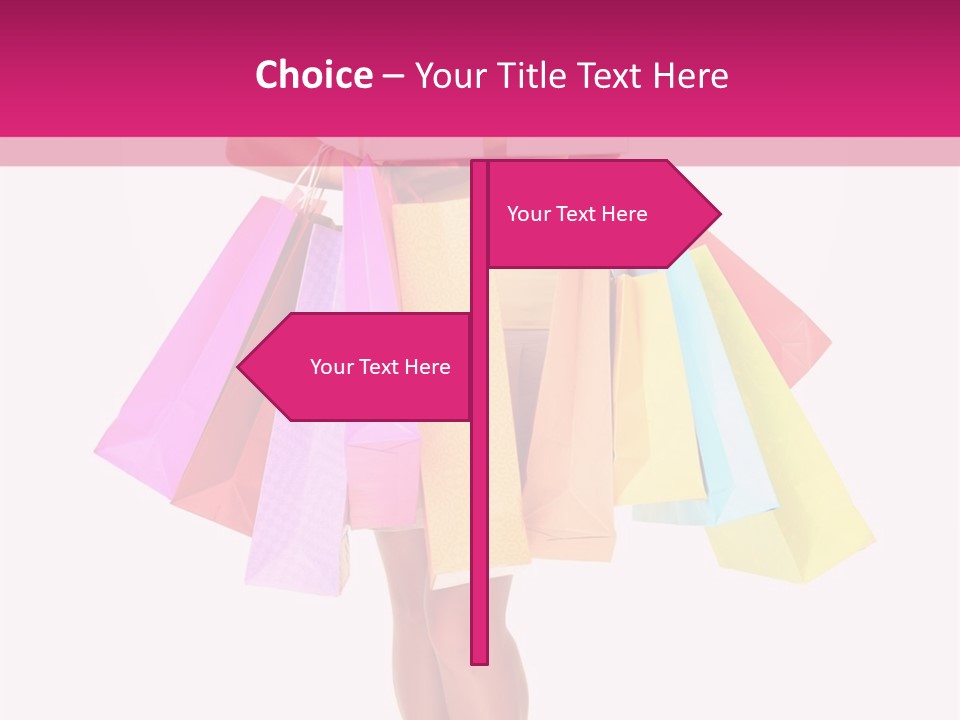 Isolated Ecstatic Expression PowerPoint Template