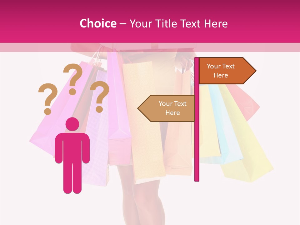 Isolated Ecstatic Expression PowerPoint Template